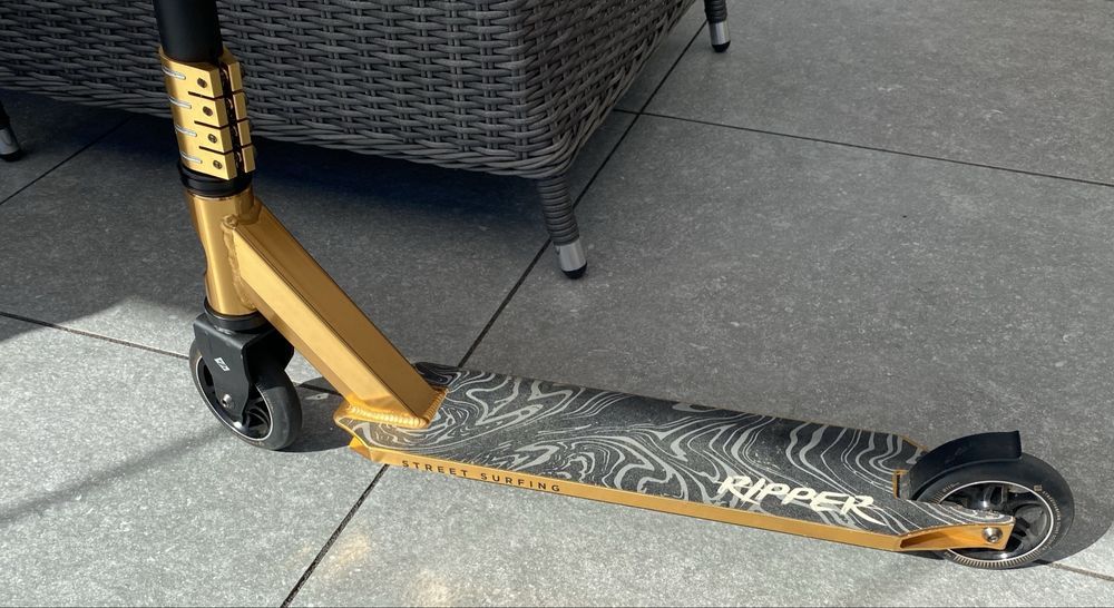 Hulajnoga Freestyle Street Surfing RIPPER  Gold