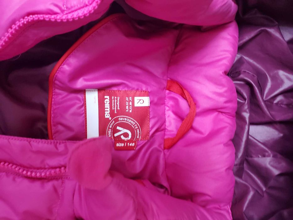 Куртка -пуховик  Reima  для  дівчинки