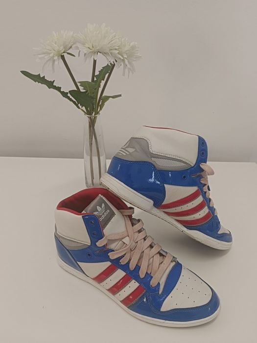 Wysokie sneakersy marki Adidas r.38,5