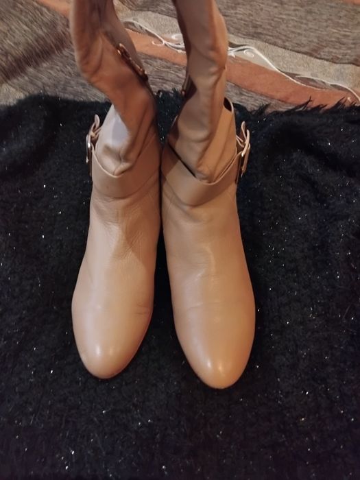 Сапоги женские, Италия. Натуральная кожа.
