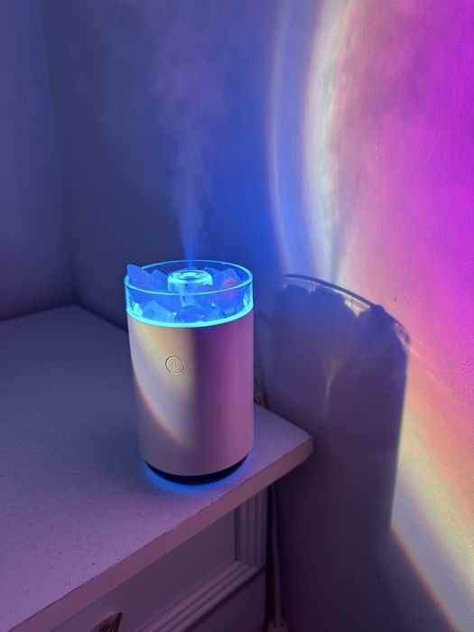 Зволожувач з кристалами солі