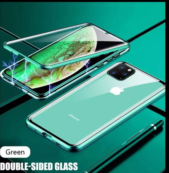 Магнітний металевий чохол для iPhone 11
