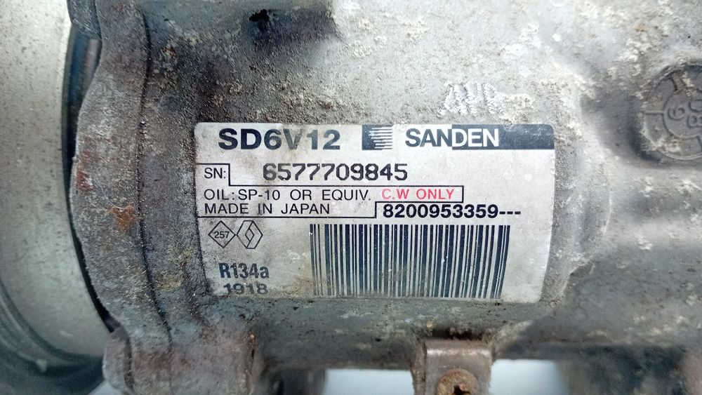 Compressor AC RENAULT Clio III (BR0/1, CR0/1)