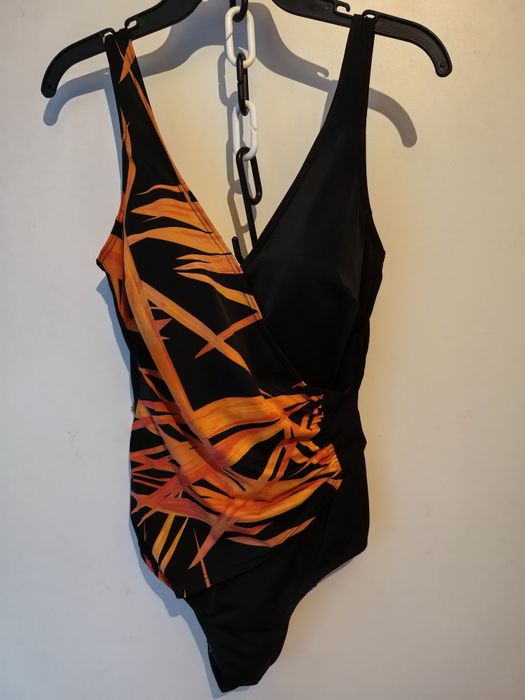 Palmers strój kąpielowy jednoczęściowy rozm 40 /42, czarny, wzór