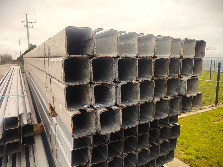 Profil bramowy ocynk 80x80x4 szyna prowadnica ceownik  kształtownik