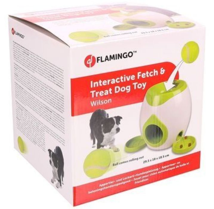 Wyprzedaż Flamingo interaktywna zabawka Fetch & Treat