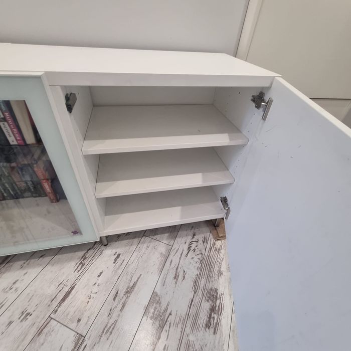 Szafka RTV  besta ikea biała