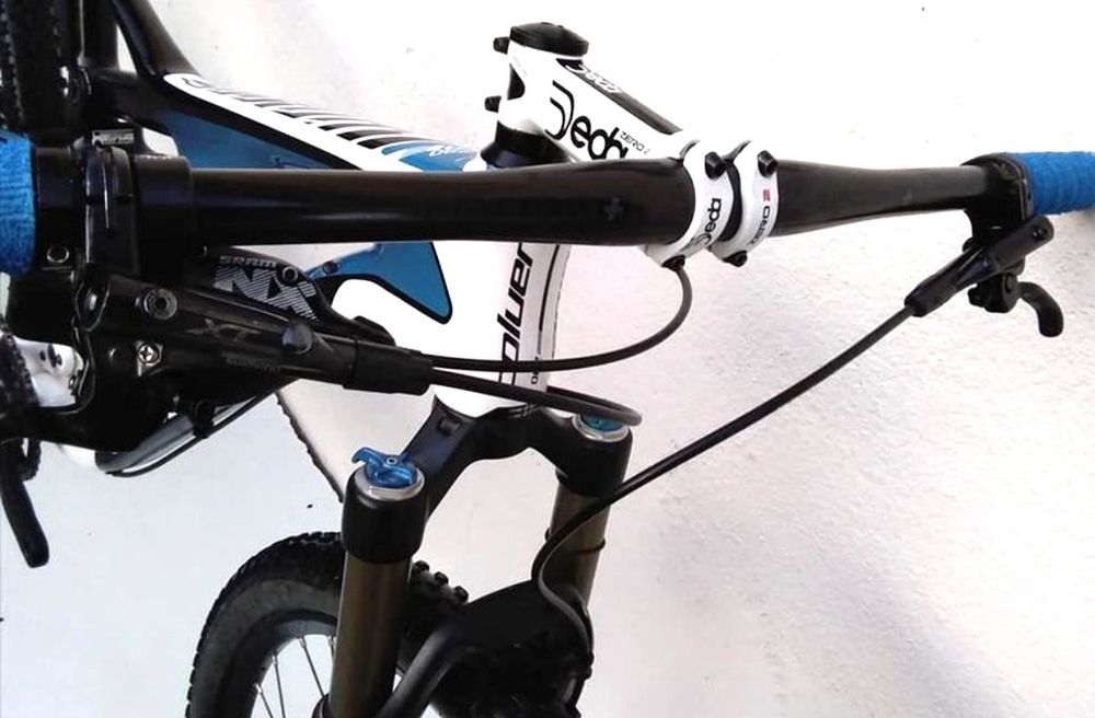 JF-Bikes Bicicletas Coluer Sodium L carbono 12v Fox.
