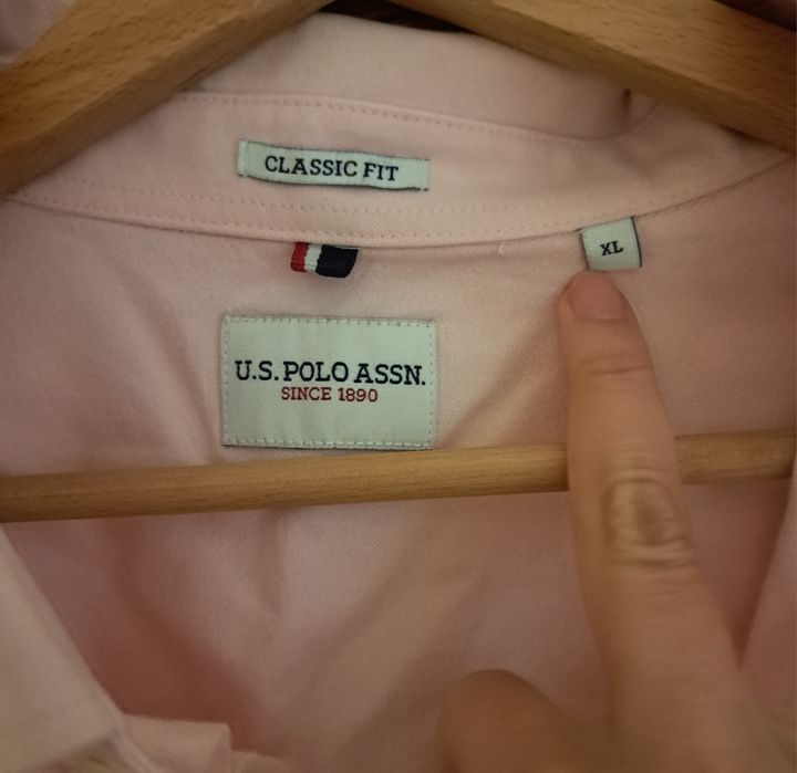 Różowa koszula xl Polo Ralph Lauren