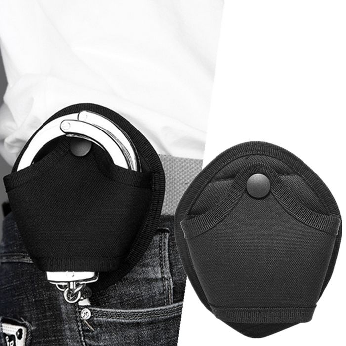 Porta Algemas em Nylon Preto