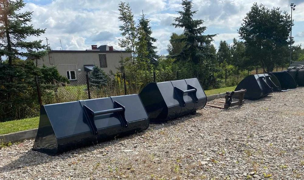 Łyżka szufla XL do ładowarek Manitou Bobcat Jcb Cat Merlo 2,3 m