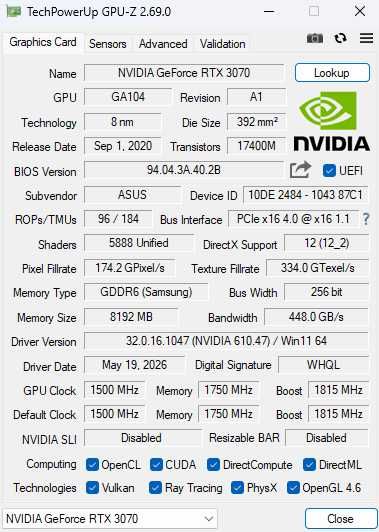 Ігровий комп'ютер Ryzen 5, RTX3070, 1TB
