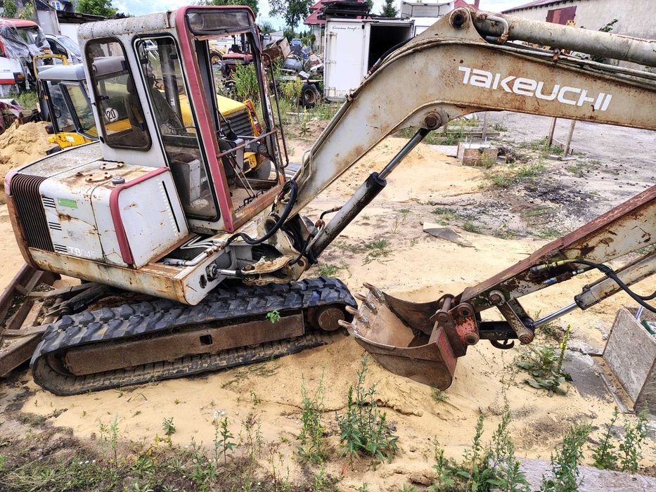 Minikoparka koparka Takeuchi 4.5t ładowarka Ostrówek