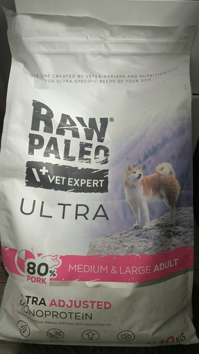 Raw Paleo karma dla psów wieprzowina 6.45 kg