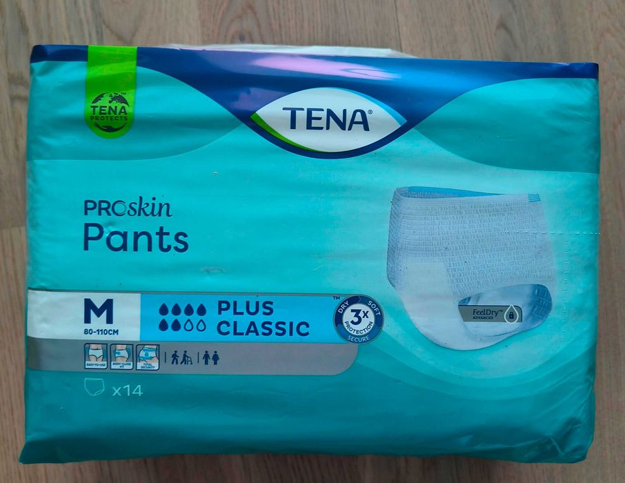 Подгузники-трусы TENA PROskin Pants 6 к. Розмір M (80-110 см.)