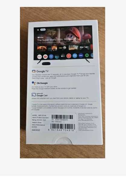 Xiaomi mi tv box s 3nd gen(Amlogic S905X5M). 100% оригинал!!!