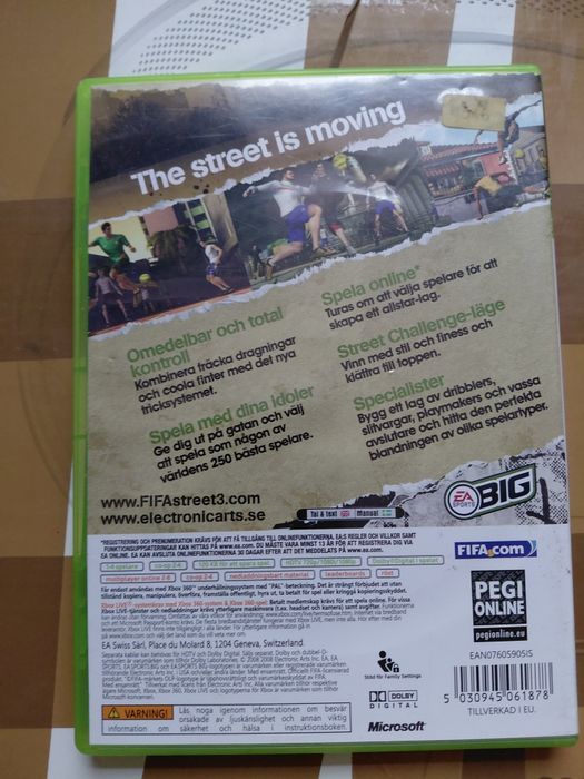 Gra Fifa Street 3 na konsole Xbox 360