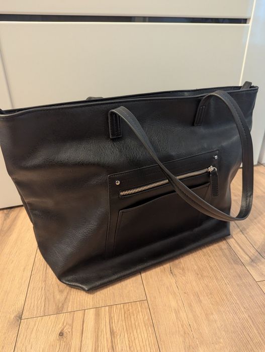 Nowa torebka damska tote kolor czarny z C&A