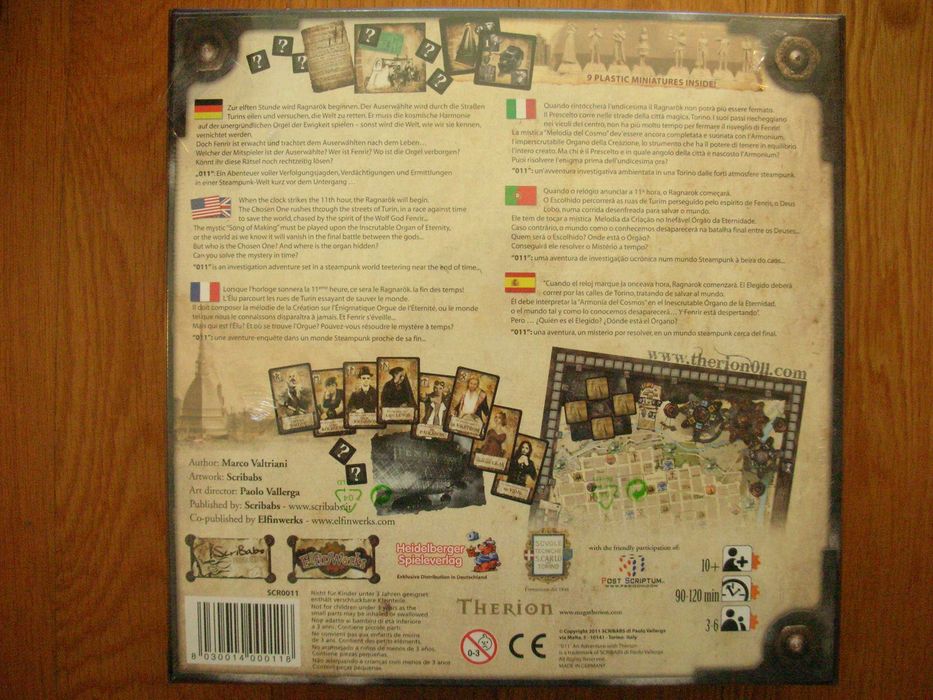Jogo de Tabuleiro 011 - Uma Aventura com Therion