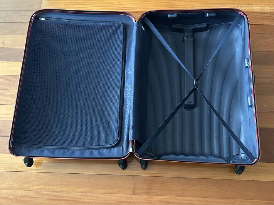 1 malas Samsonite Cosmolite (55 cm) Vermelha. Leve Resistente