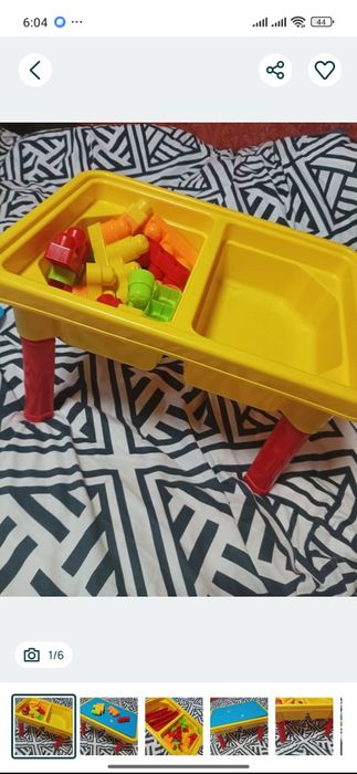 Столик конструктор.Розкладний.