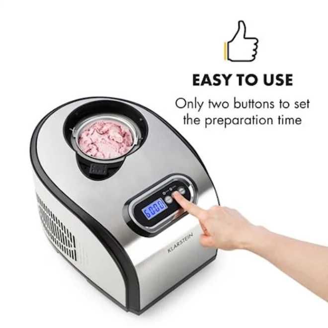 Maszyna do robienia domowych lodów Klarstein    F-100