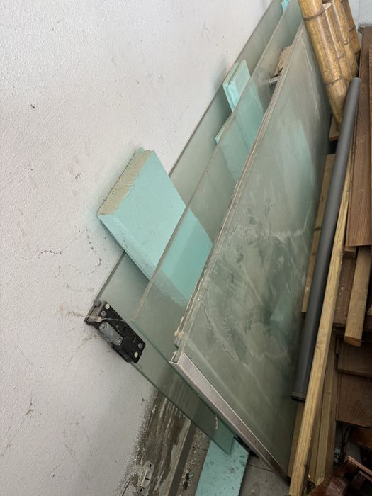 Portas de vidro temperado