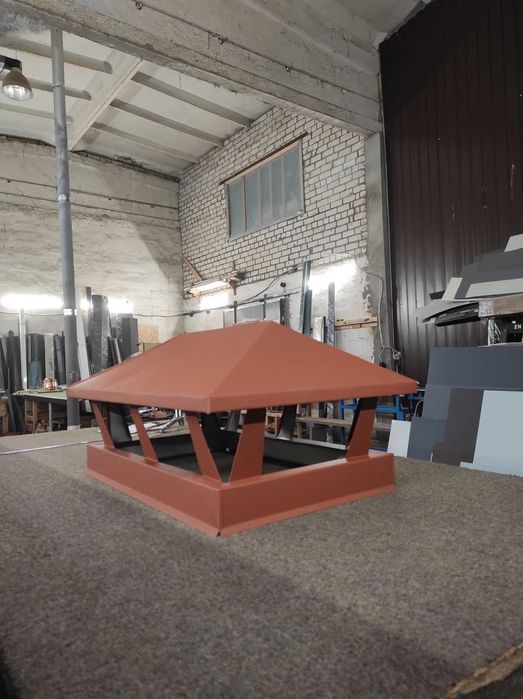 Зонт на димохідну трубу ВІД ВИРОБНИКА (з можливістю монтажу).