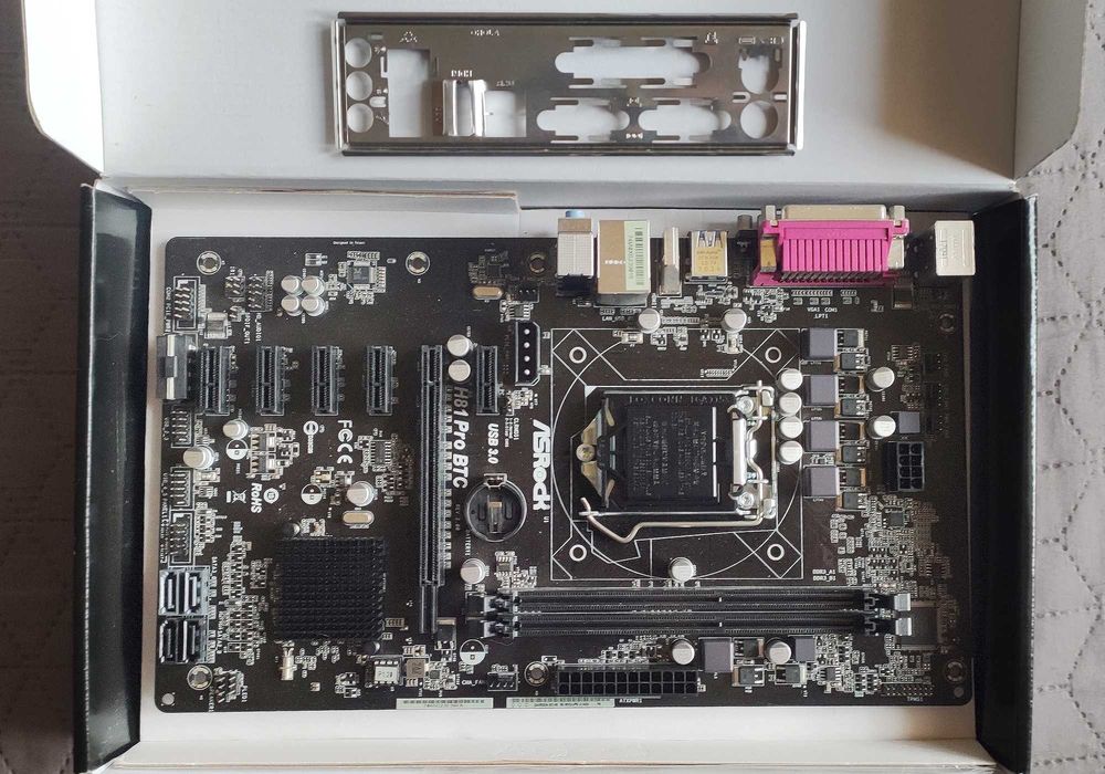 Материнська Плата Asrock H81 PRO BTC R2.0 - Під Ремонт