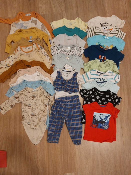 UBRANKA Ubrania Chłopięce 74-80 Dla Chłopca 74 80 PAKA CIUCHÓW