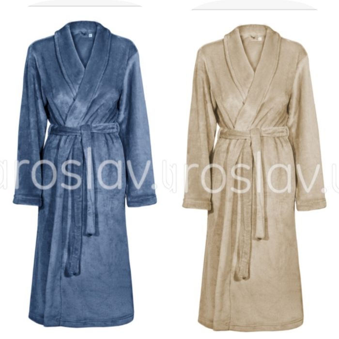 Халат флісовий на запах