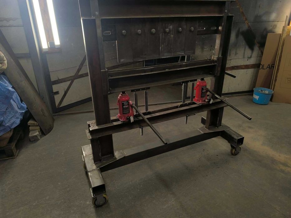 zaginarka giętarka segmentowa do blachy