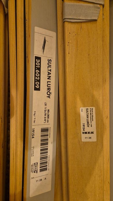 Dois Estrados 80X200 Sultan Luroy IKEA