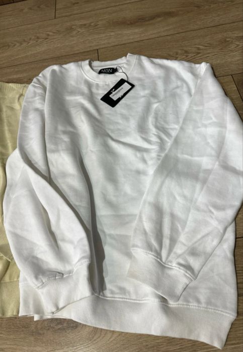 kurtka Rebel , bluza Boohoo sweter Brave Soul r M cały zestaw