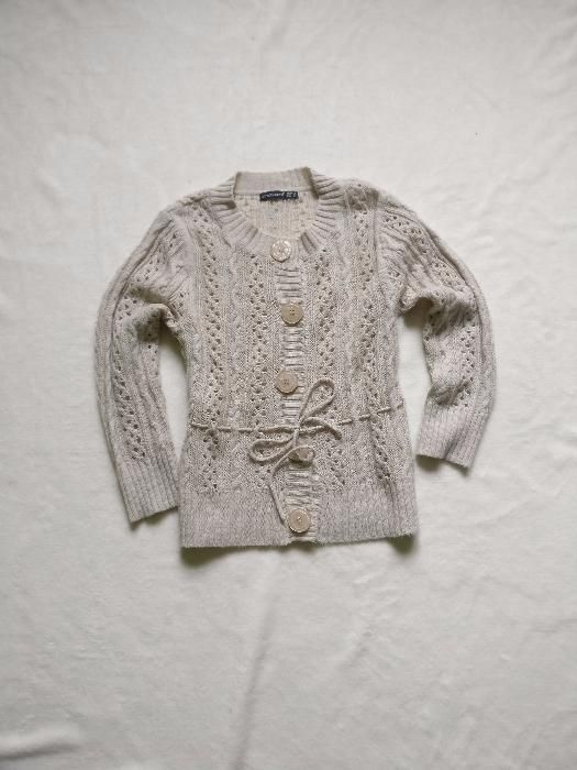 Atmosphere Primark sweter sweterek beż beżowy wełna wełniany jak nowy