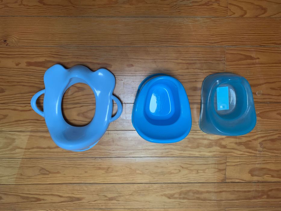 Bacios (penicos) e adaptador de sanita