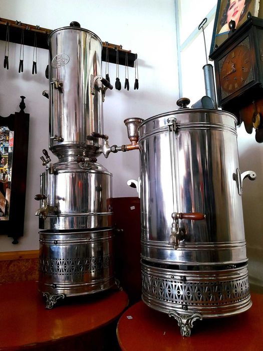 Máquina de café dupla Francesa