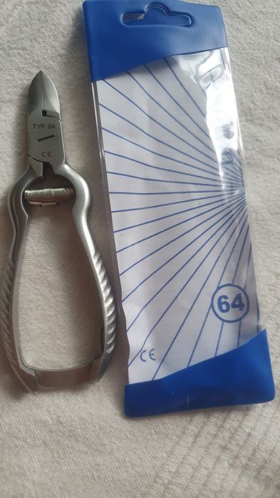 Cęgi do twardych paznokci,stal chirurgiczna. Nowe