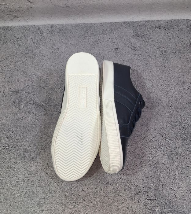 Кроссовки Lauren Ralph Lauren Janson 2 кожаные кеды женские синие