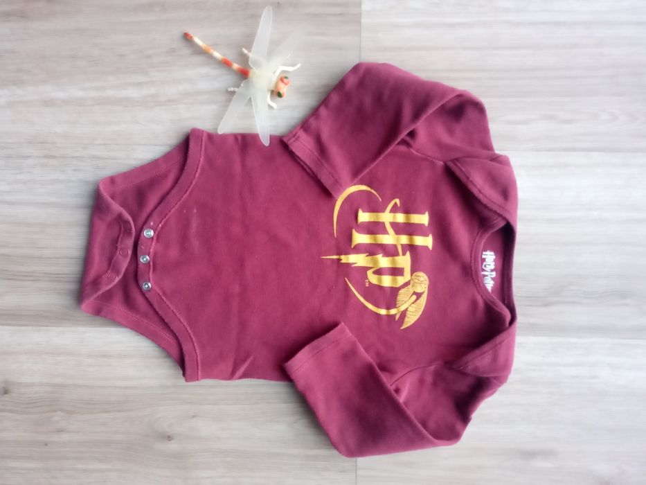 Body wiśniowe Harry Potter 92 fox&bunny