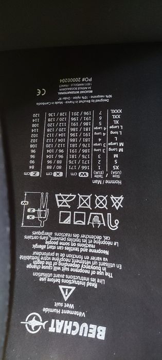 Гидрокостюм Beuchat espadon 7mm