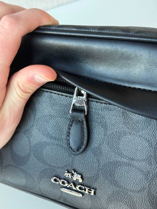 Мужская сумка Coach / мессенджер Coach / сумка коач / Coach Crossbody