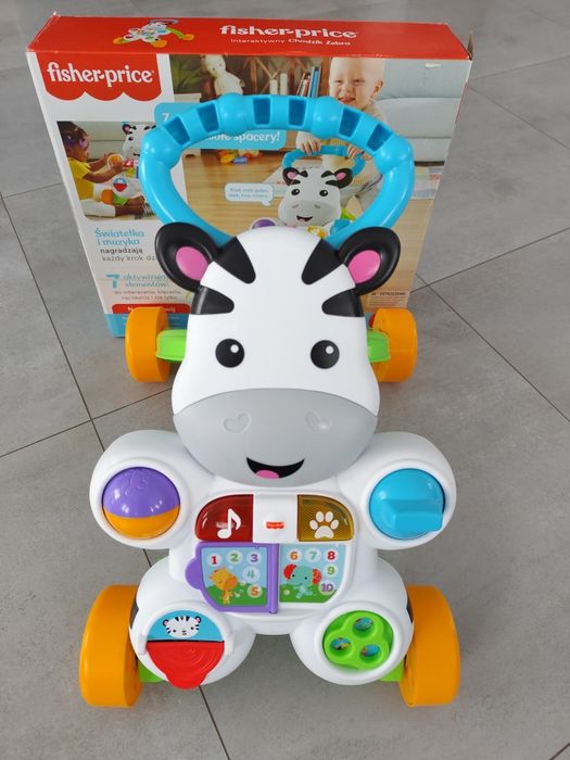Fisher Price Zebra pchacz