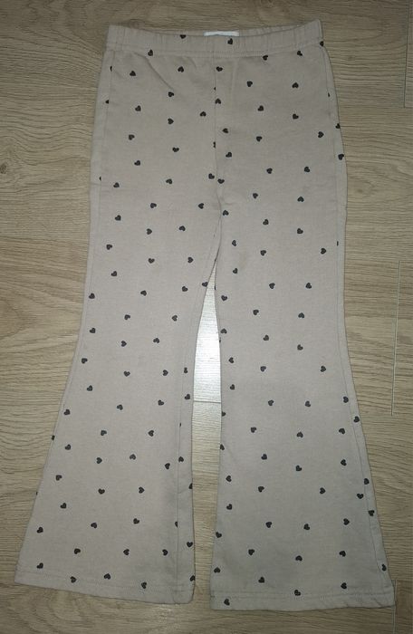 Теплі штани-кльош сердечка 128 р