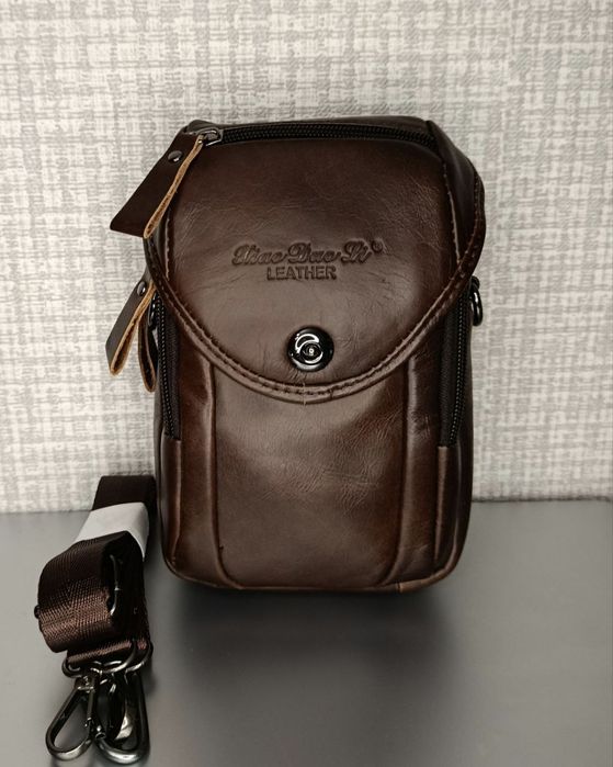 Чоловіча шкіряна сумочка