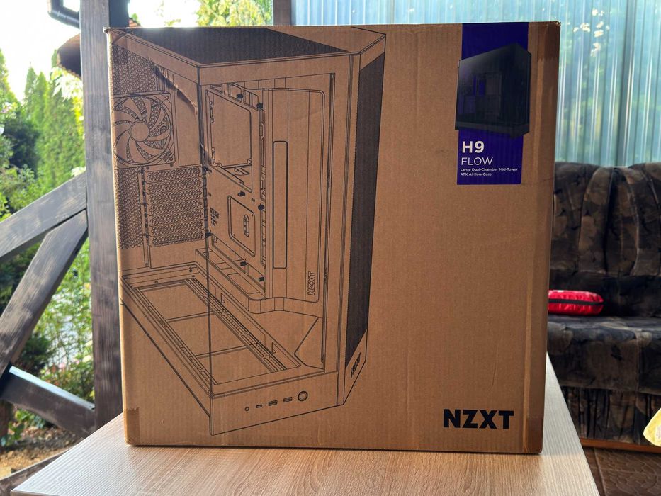 Obudowa NZXT H9 Flow 2025 Czarna gwarancja