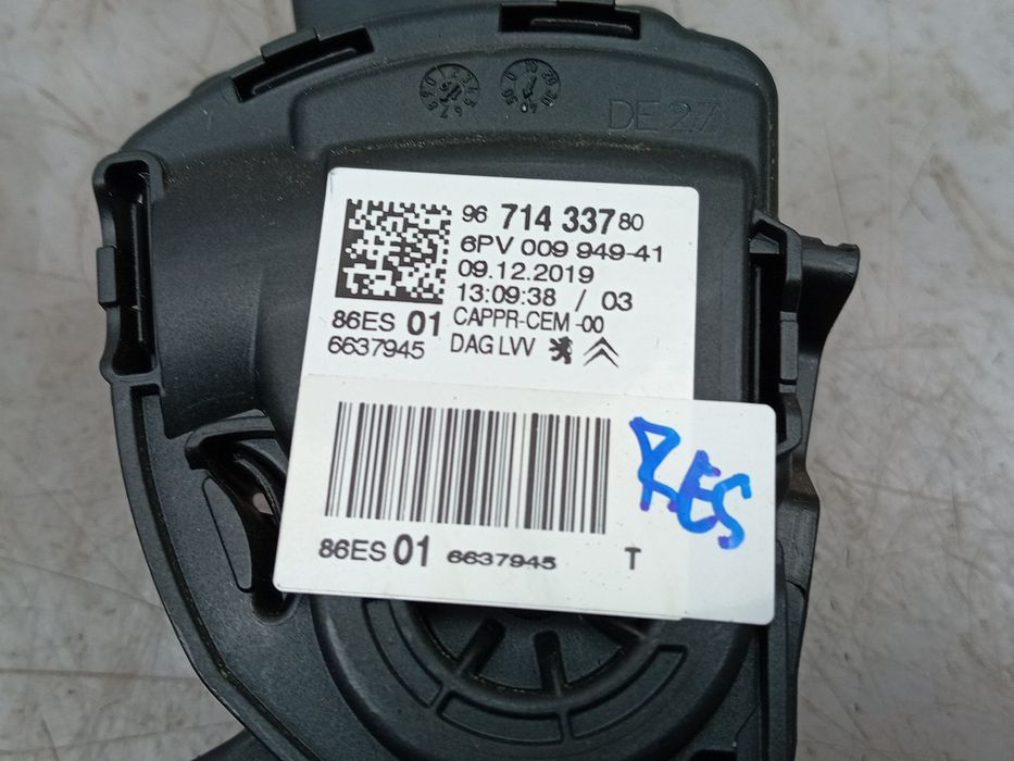 Pedal do acelerador CITROËN C3 III (SX)