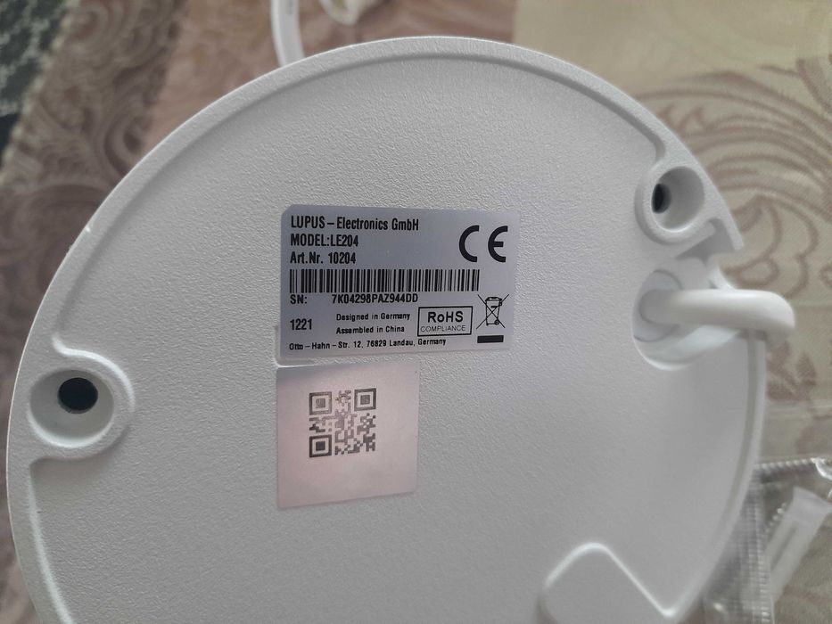 Lupus LE204 Kamera IP zewnętrzna monitorująca