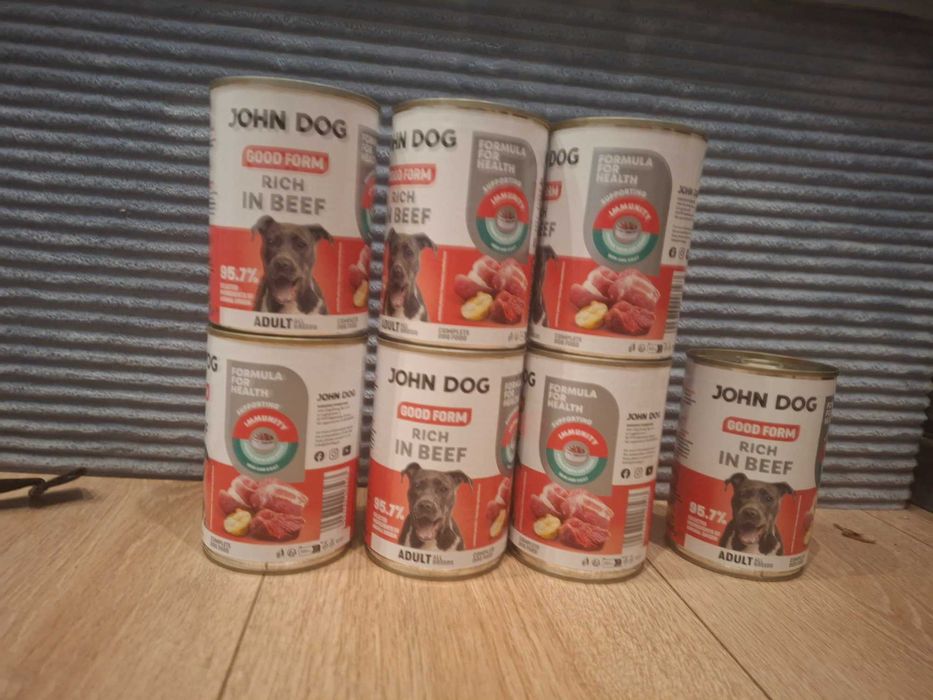 Karma John Dog 95% mięsa – 7x400g
