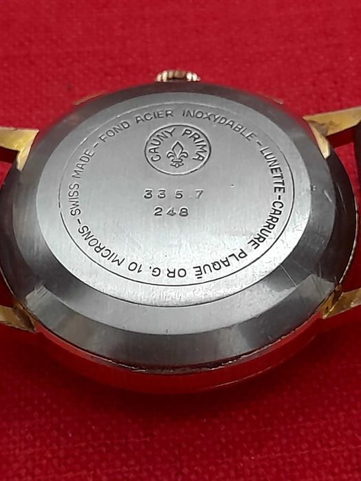 Chronografo CAUNY PRIMA Cal Landeron 248